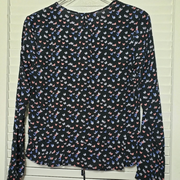 Rails Beaux Ruffle Waist Blouse In Mar… - Picture 4 of 8